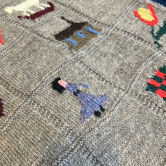 Vintage Ralph Lauren Wool Vest Handmade in England 1982 Rare - Picture 12 of 16